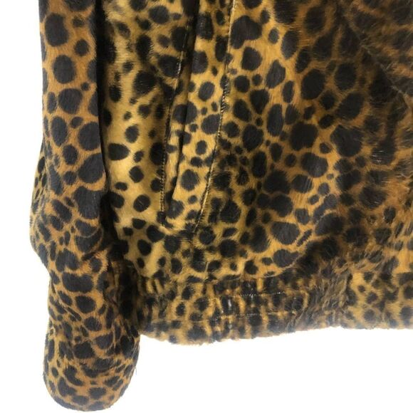 Urban outfitters cheetah print jacket button neck size S - Picture 4 of 6